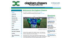 Desktop Screenshot of claphamchasers.co.uk
